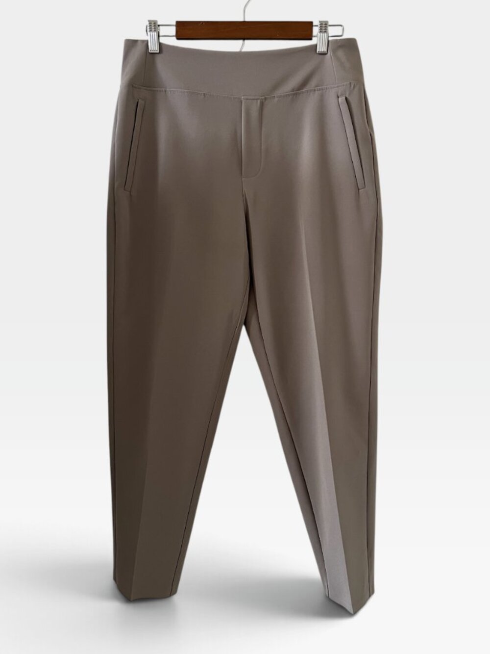 Athleta Endless High Rise Pant In Tan Size 10